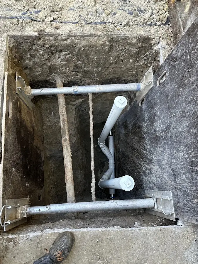 Experienced plumber completing Gas Line Repair work in Perkasie